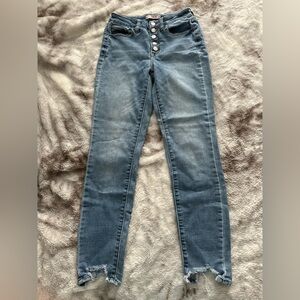 SO High Rise Blue Jeans with Stretch